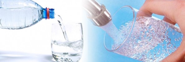 Scegliere l’acqua in bottiglia o del rubinetto